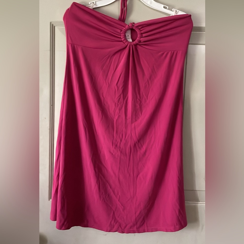 Pink sleeveless dress
